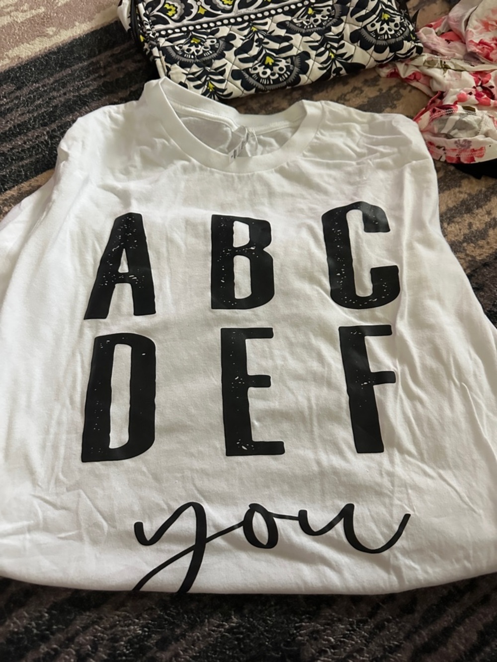 Bella Canvas White long sleeve custom shirt
